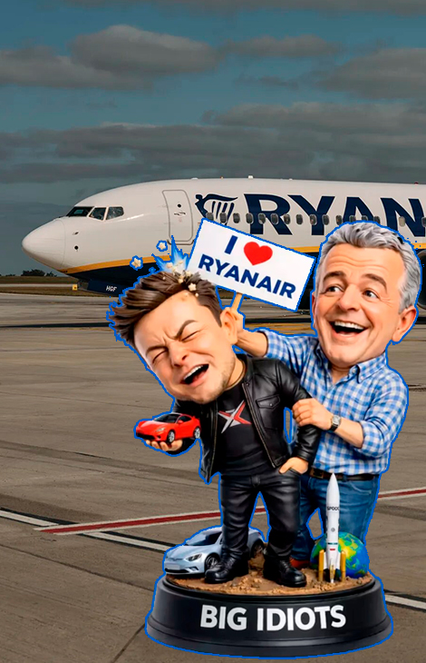 Почему авиакомпания Ryanair анонсирует &laquo;распродажу билетов для идиотов&raquo; и&nbsp;при чем тут Илон Маск