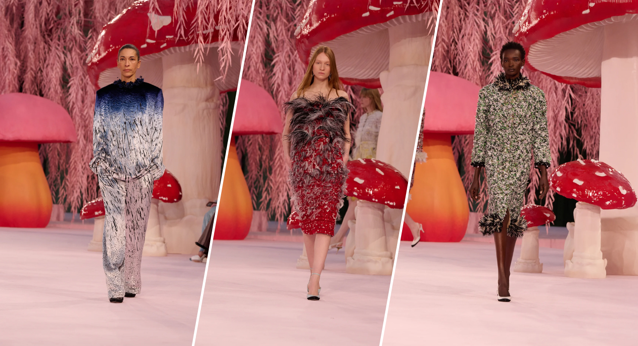 Дебют Матье Блази для Chanel Couture в атмосфере сказочного леса