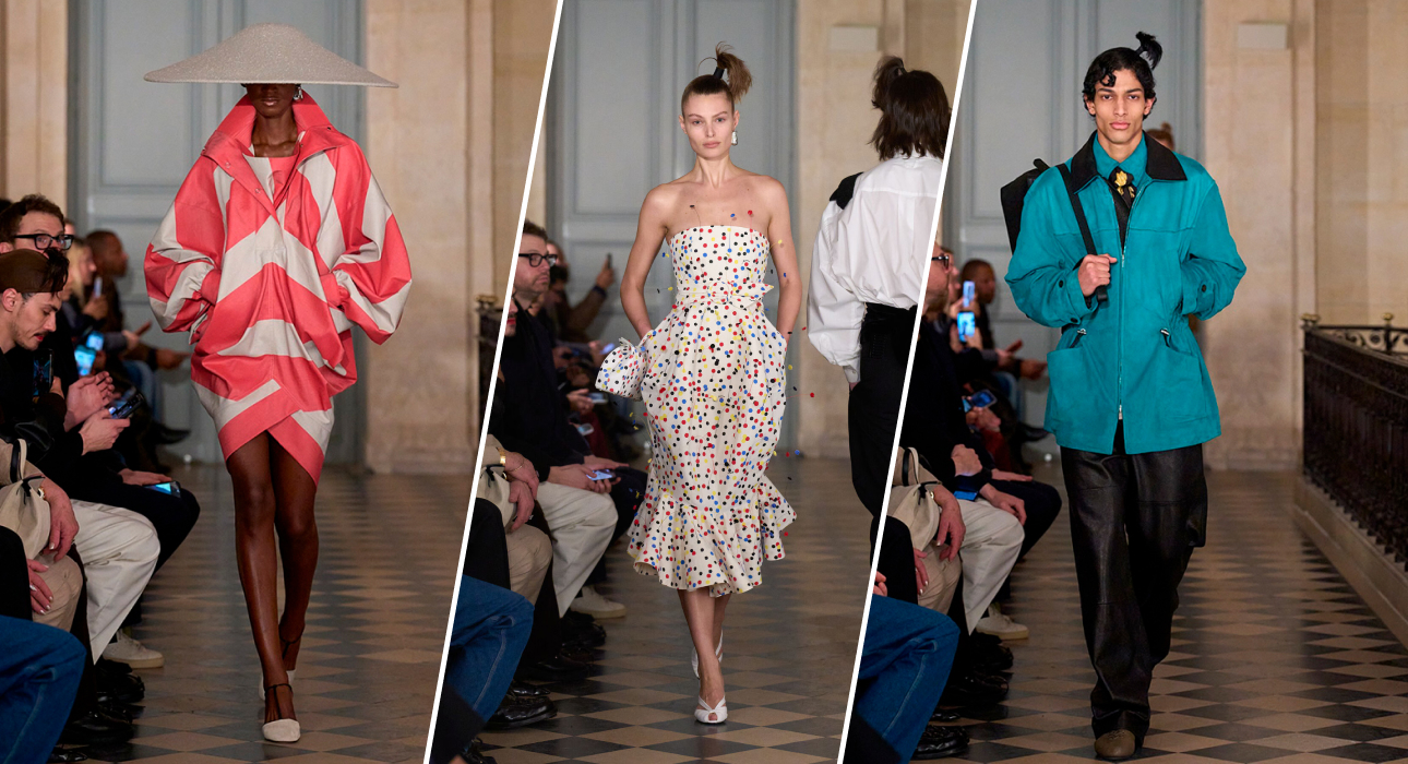 Style Notes: силуэты 1950-х, секс и юмор — основные коды новой коллекции Jacquemus