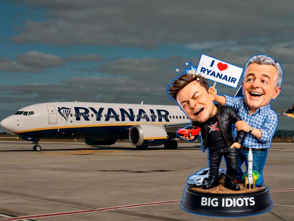 Почему авиакомпания Ryanair анонсирует &laquo;распродажу билетов для идиотов&raquo; и&nbsp;при чем тут Илон Маск
