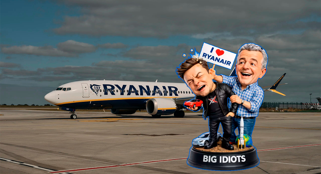 Почему авиакомпания Ryanair анонсирует «распродажу билетов для идиотов» и при чем тут Илон Маск