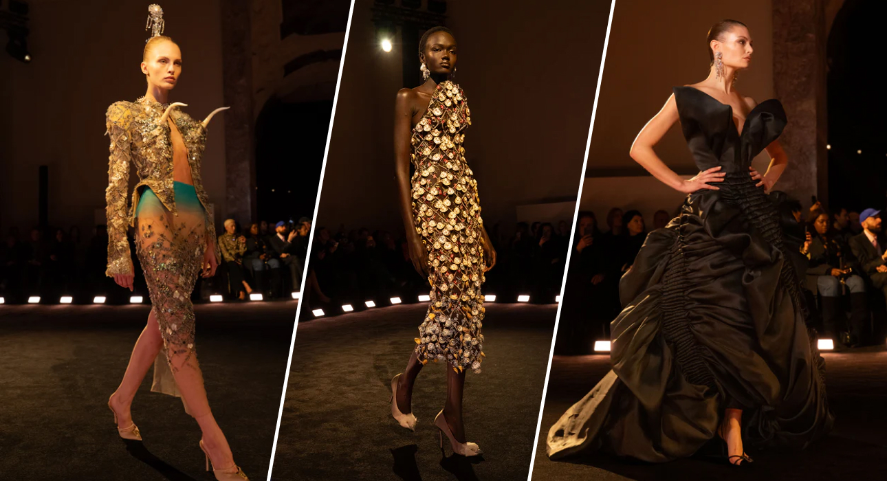 «Агония и экстаз» на шоу Schiaparelli Couture