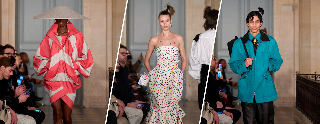 Style Notes: силуэты 1950-х, секс и&nbsp;юмор&nbsp;&mdash; основные коды новой коллекции Jacquemus