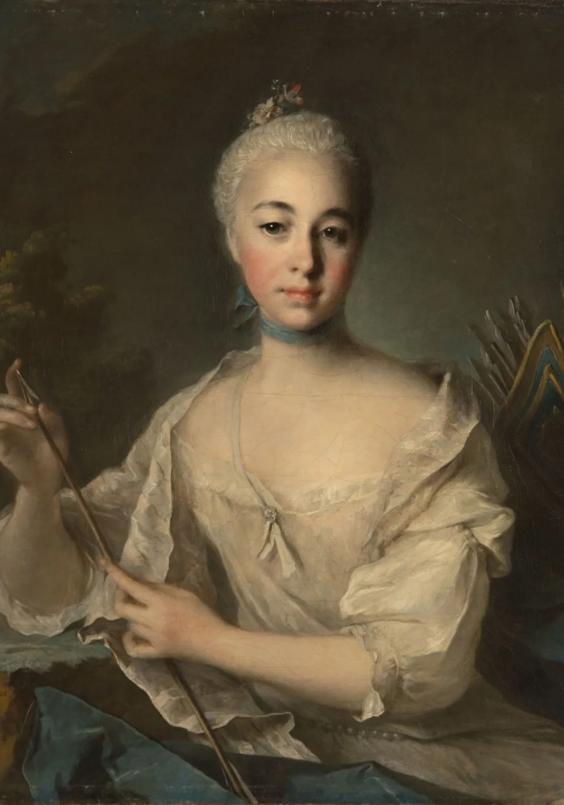 Токе Л. Портрет графини Анны Михайловны Воронцовой, около 1758