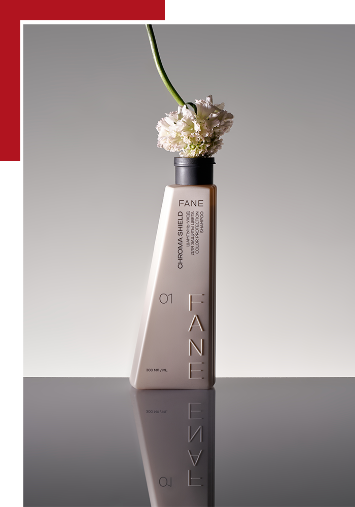 Шампунь-уход для защиты цвета Chroma Shield от FANE