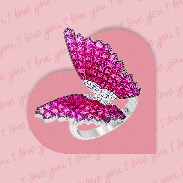 Порхай, как бабочка! Кольцо от ювелирного дома Chamovskikh