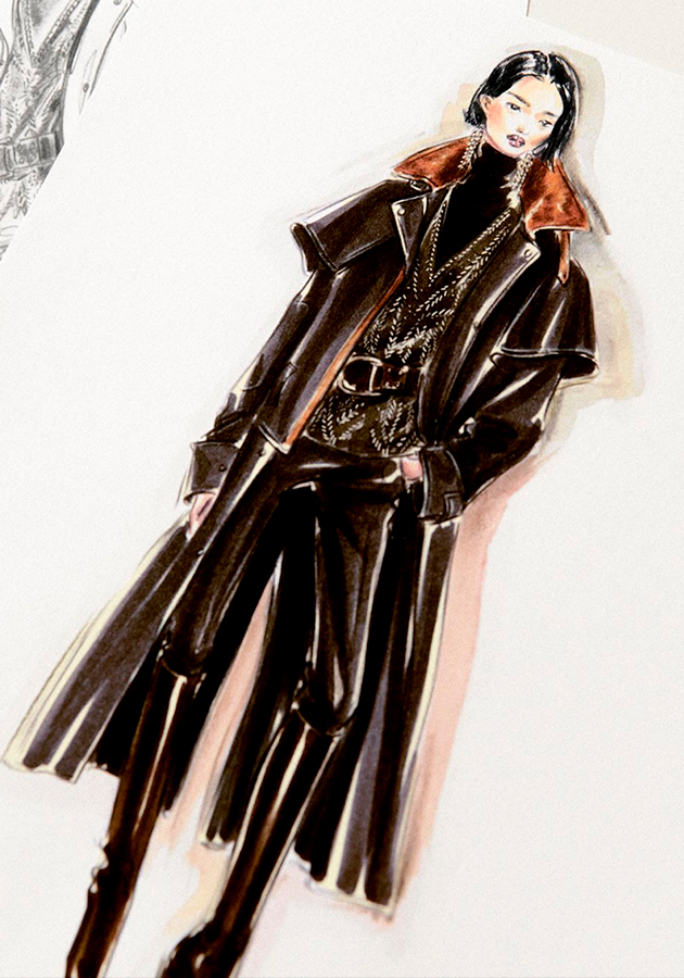 Современные Жанны д’Арк на осеннем шоу Ralph Lauren