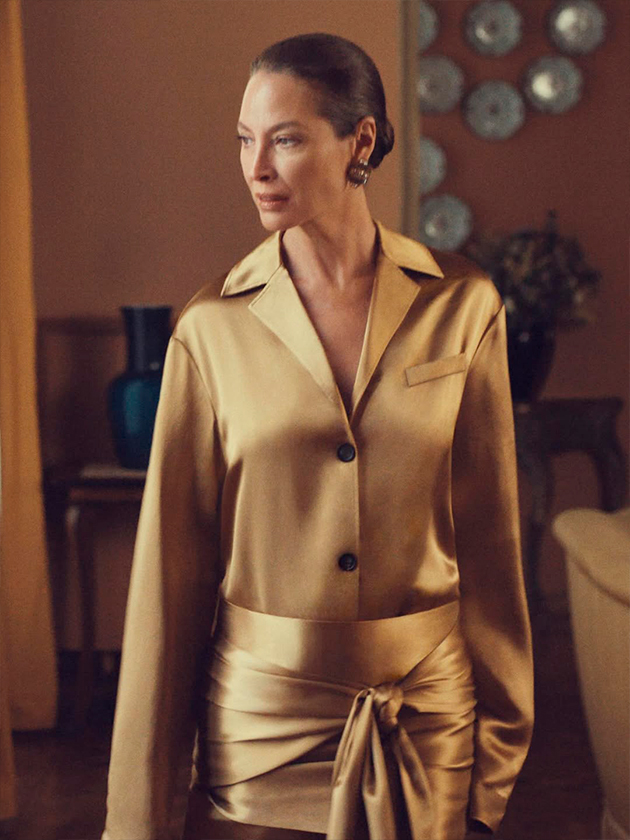 Кристи Тарлингтон в рекламной кампании «Первое впечатление» Ferragamo