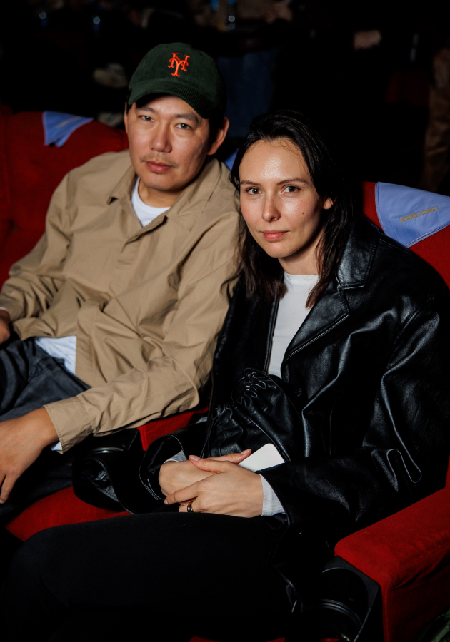 Евгений Сангаджиев и Ксения Андрианова 