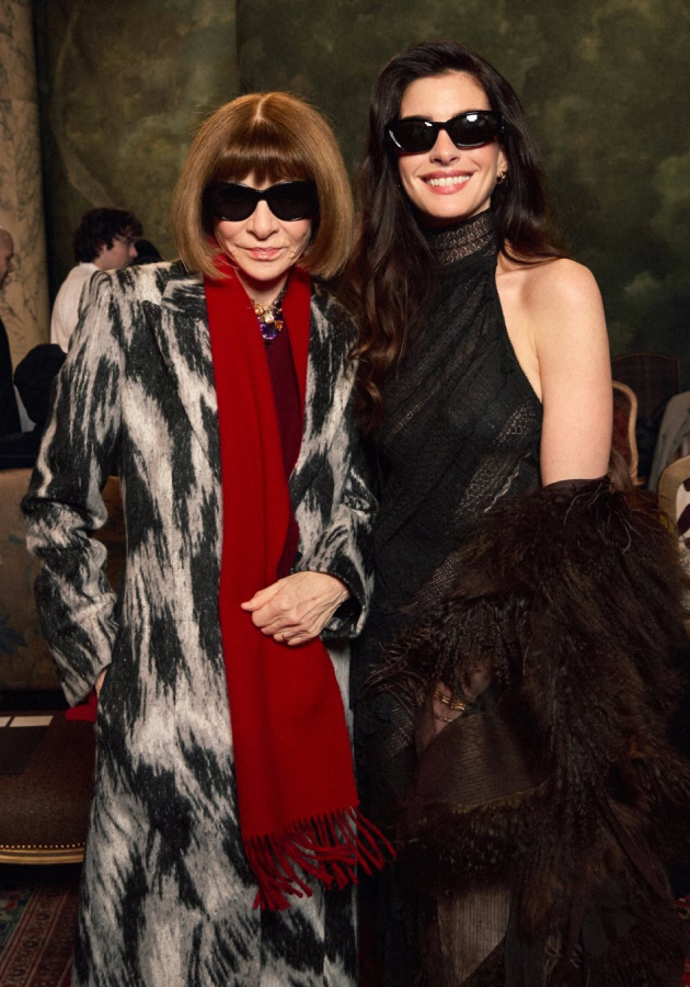 Анна Винтур и Энн Хэтэуэй