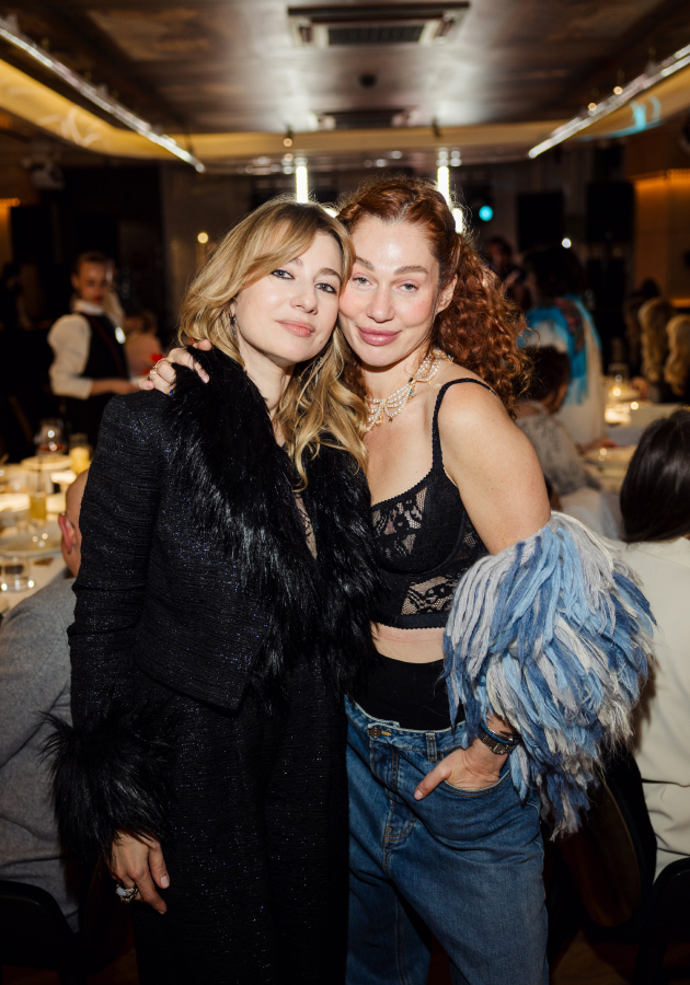 Кристина Краснянская и  Евгения Линович 