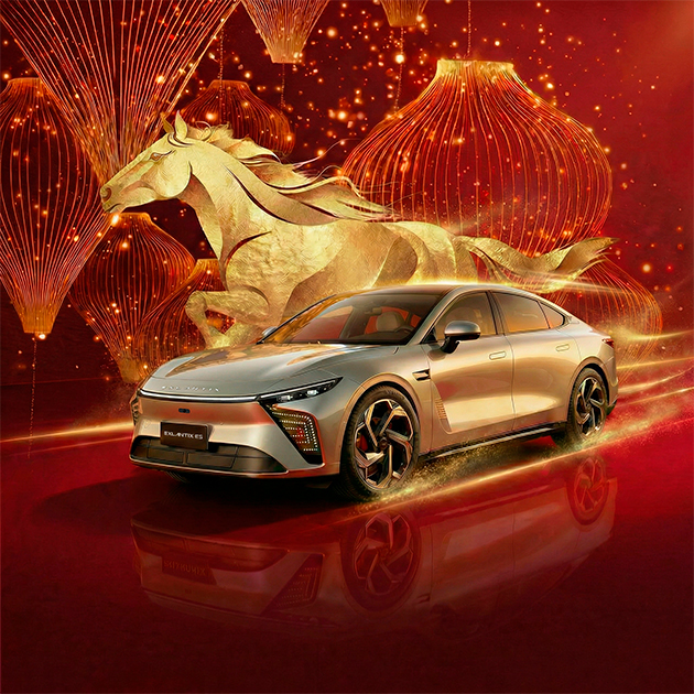 Автомобильный бренд EXEED поздравляет с китайским Новым годом
