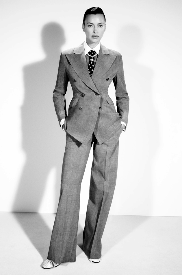 Ирина Шейк в весенней кампании Ermanno Scervino