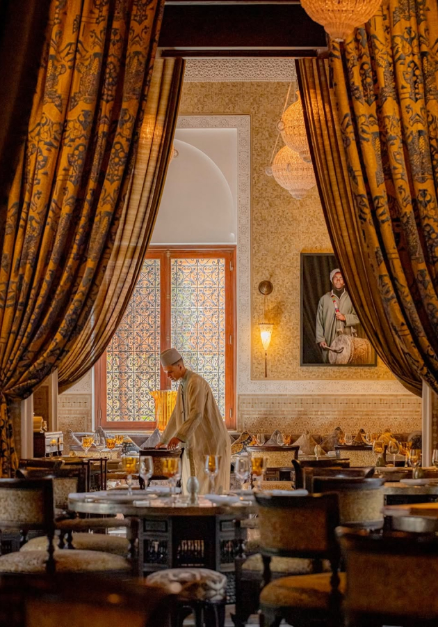 La Grande Table Marocaine в Royal Mansour Marrakech