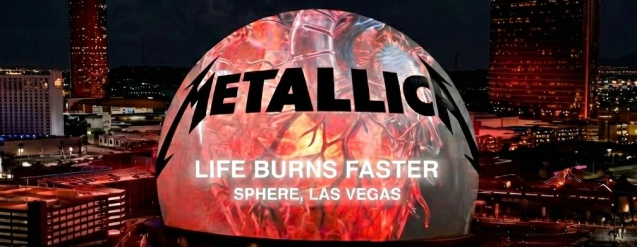 Идея для путешествия: Metallica выступит в&nbsp;Лас-Вегасе в&nbsp;&laquo;Сфере&raquo;