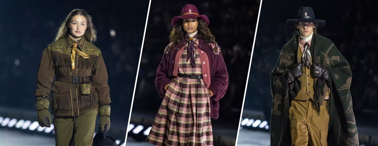 Style Notes: грандиозный показ Moncler Grenoble в&nbsp;Аспене&nbsp;&mdash; ночь на&nbsp;склоне, эстетика вестерна и&nbsp;саке в&nbsp;термосах