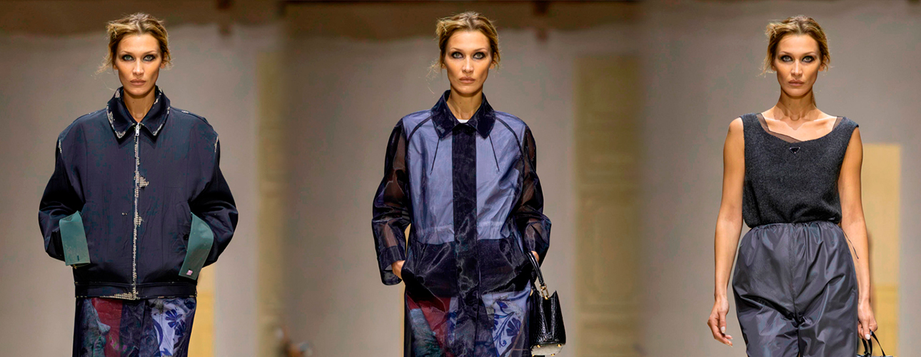 Style Notes: многослойность и&nbsp;деконструкция на&nbsp;показе Prada