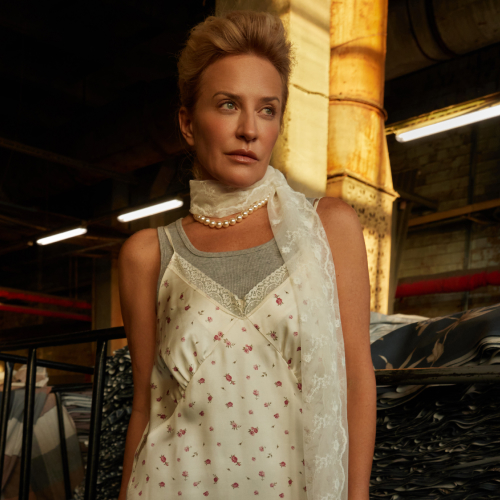 Style Notes: Виктория Шелягова примерила ретро-образы в&nbsp;съемке для бренда Sveta Rodina