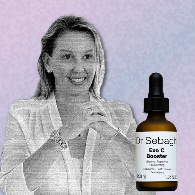 Джоанна Трюффо и сыворотка нового поколения Exo C Booster от Dr Sebagh