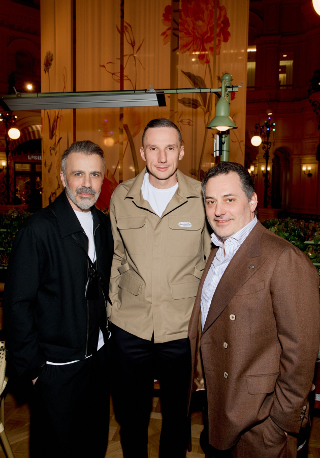 Александр Сирадекиан , Антон Пинский и Теймураз Гугуберидзе  