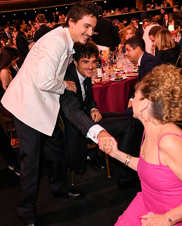 Тимоти Шаламе и Джейкоб Элорди