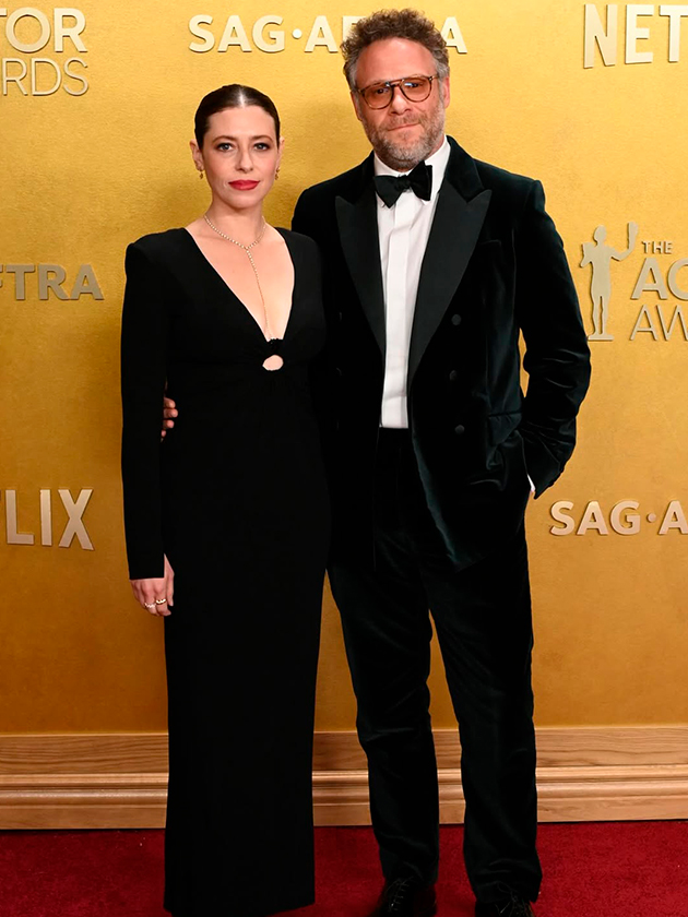 Лорен Миллер и Сет Роген