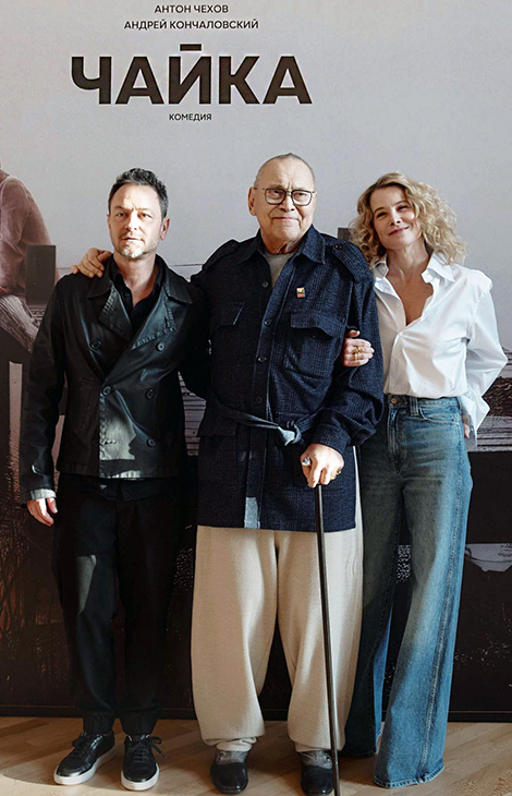 Светский бэкстейдж: премьера &laquo;Чайки&raquo; Андрея Кончаловского в&nbsp;Театре Моссовета