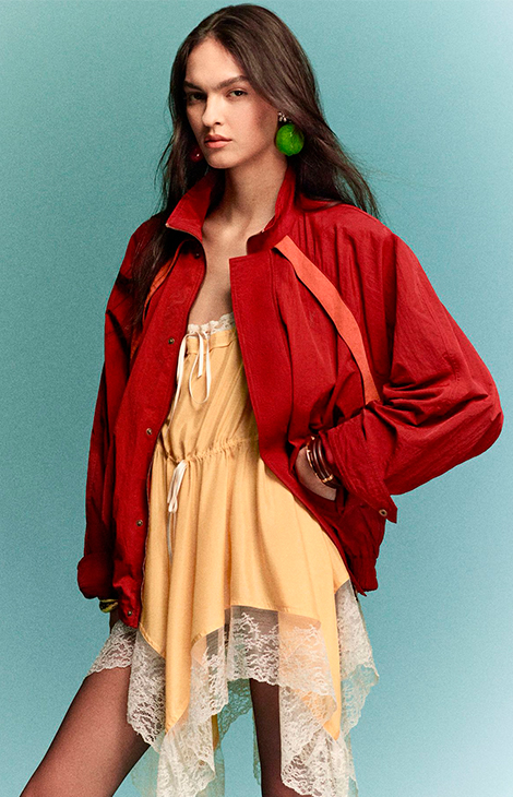 Покупка месяца: где искать и&nbsp;с&nbsp;чем носить куртку-ветровку и&nbsp;тренч с&nbsp;заниженной талией