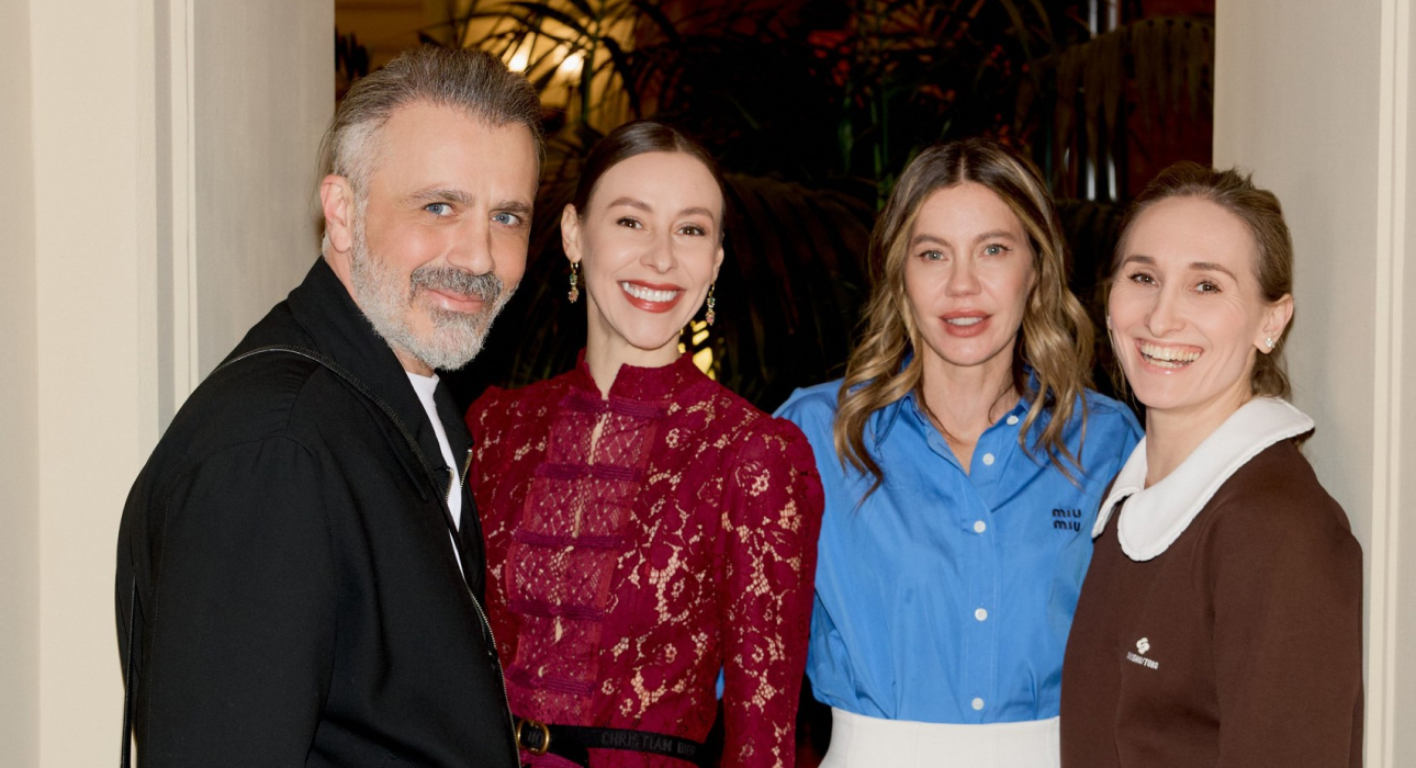 Александр Сирадекиан, Кристина Кретова, Елена Пинская и Анастасия Винокур