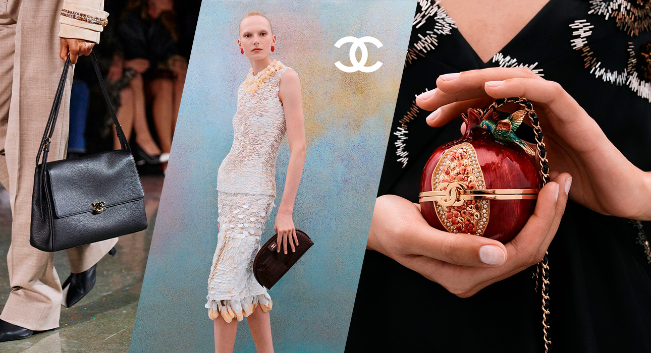 Сумки с показа Chanel