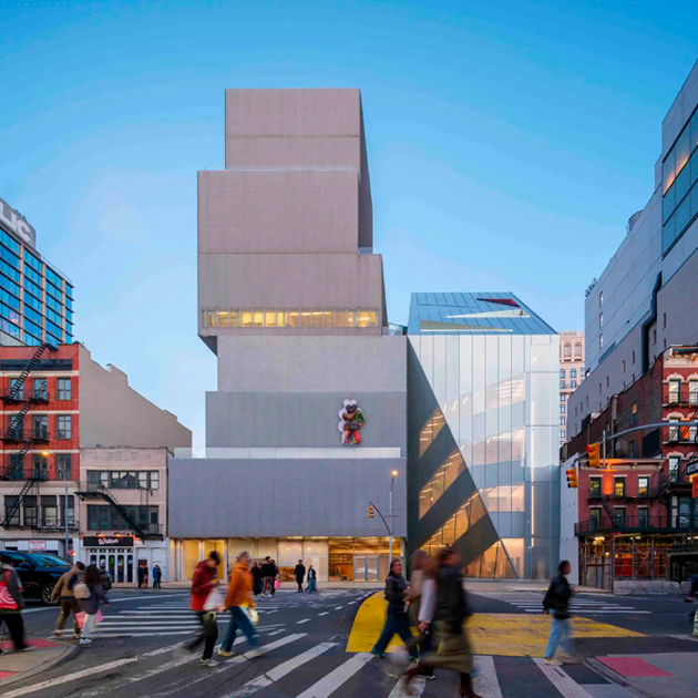 Здание New Museum, архитектор Рем Колхас (фото: Jason O'Rear)