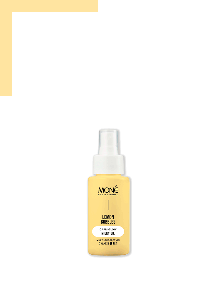 Солнцезащитная линейка Lemon Bubbles Capri Glow от MONÉ Professional