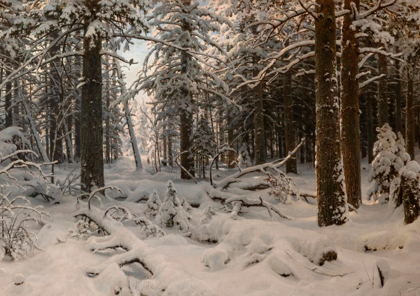 И.И. Шишкин. Зима. 1890 г.