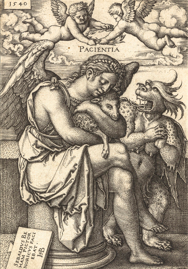 Зебальд Бехам. Терпение. 1540 г. 