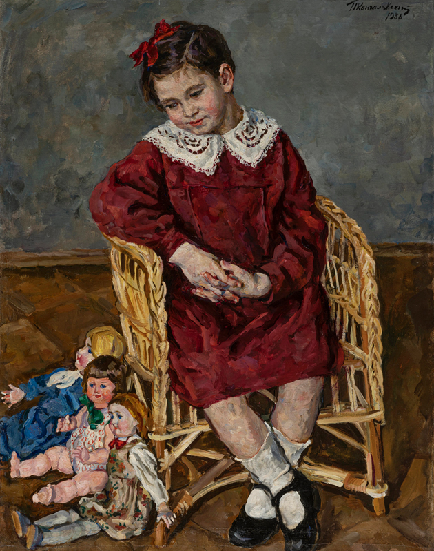 Пётр Кончаловский. Что мне с вами делать. 1936 г.