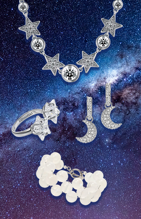 Космос как предчувствие: украшения с&nbsp;Луной и&nbsp;звездами в&nbsp;преддверии Дня космонавтики