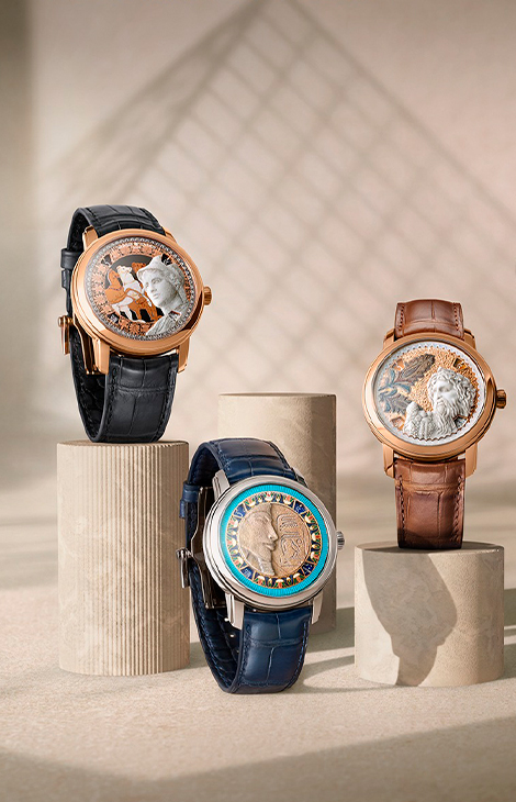 Часы &amp;&nbsp;Караты: &laquo;Великие цивилизации&raquo;&nbsp;&mdash; новая коллекция хронографов Vacheron Constantin, созданная в&nbsp;коллаборации с&nbsp;Лувром