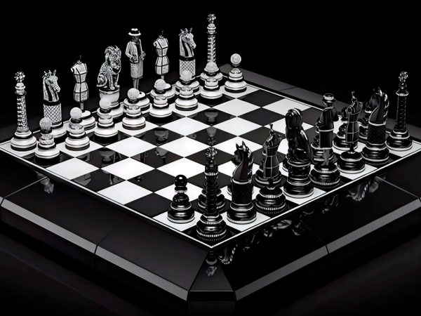 Часы &amp;&nbsp;Караты: уникальный шахматный набор Chanel, инкрустированный 9000 бриллиантов