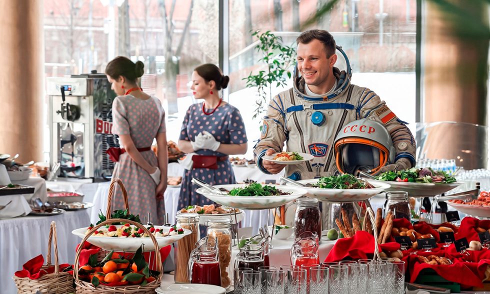 Едим не&nbsp;дома: День космонавтики в&nbsp;&laquo;Восходе&raquo;, сезон сморчков в&nbsp;Buono и&nbsp;автомобильная эстетика в&nbsp;LEPS Asia