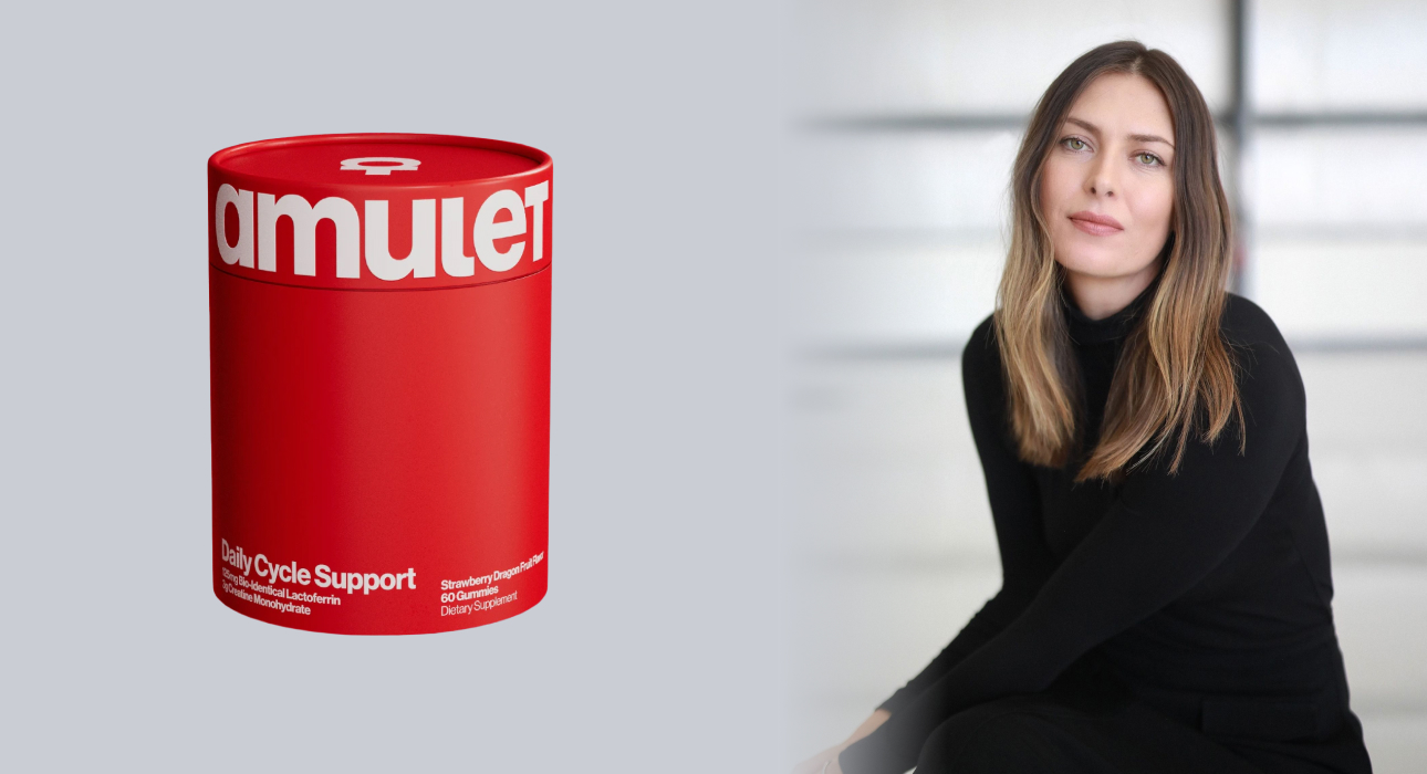 Защитный Amulet: Мария Шарапова стала инвестором и консультантом бренда гормональных добавок