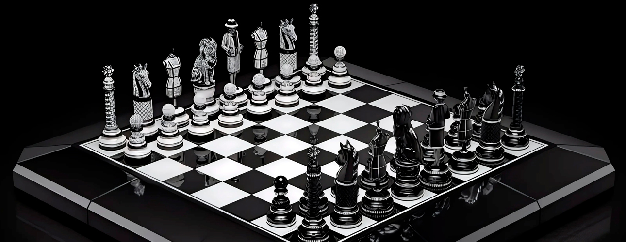 Часы &amp;&nbsp;Караты: уникальный шахматный набор Chanel, инкрустированный 9000 бриллиантов