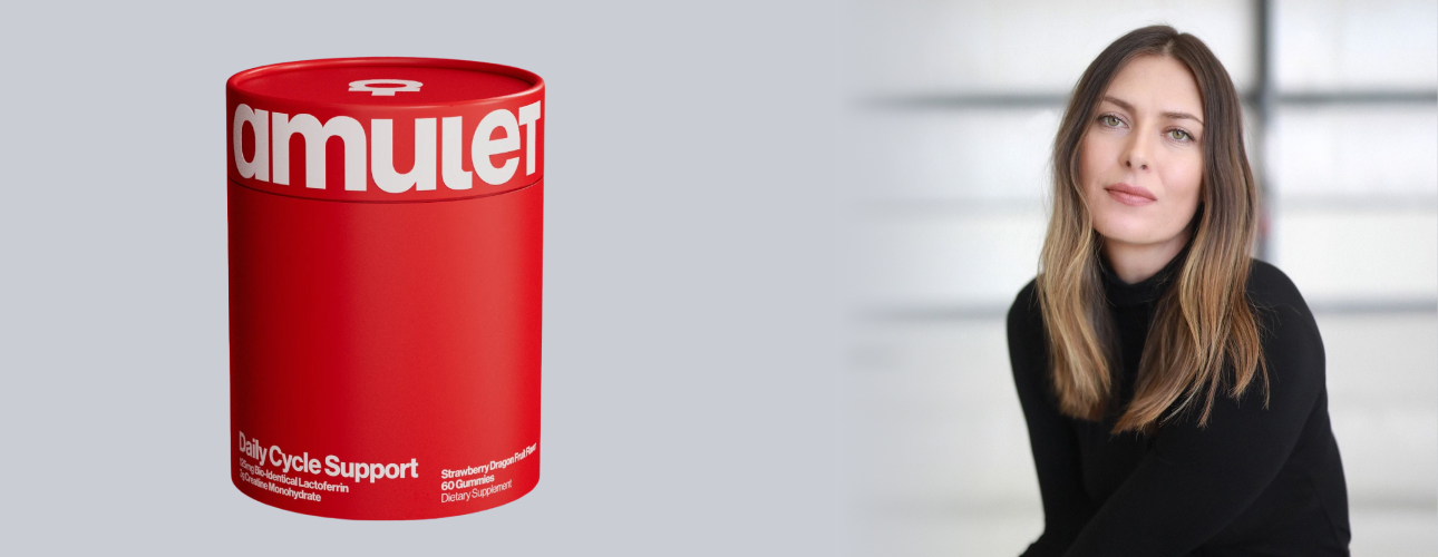 Защитный Amulet: Мария Шарапова стала инвестором и&nbsp;консультантом бренда гормональных добавок