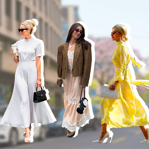 Цветочный принт, горох и&nbsp;кружево: собираем образы для пасхального обеда или бранча