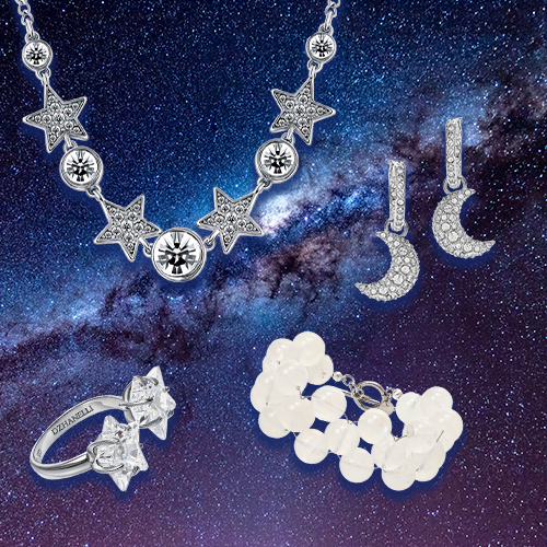 Космос как предчувствие: украшения с&nbsp;Луной и&nbsp;звездами в&nbsp;преддверии Дня космонавтики