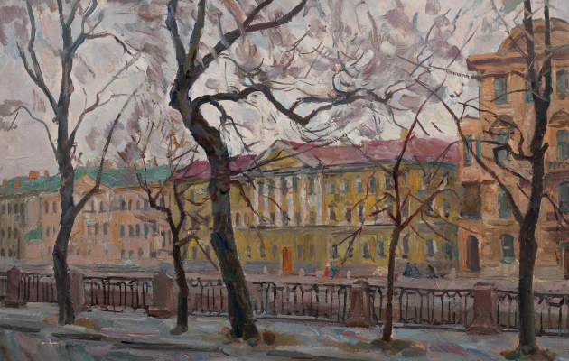 Набережная Фонтанки, 1978 г. 