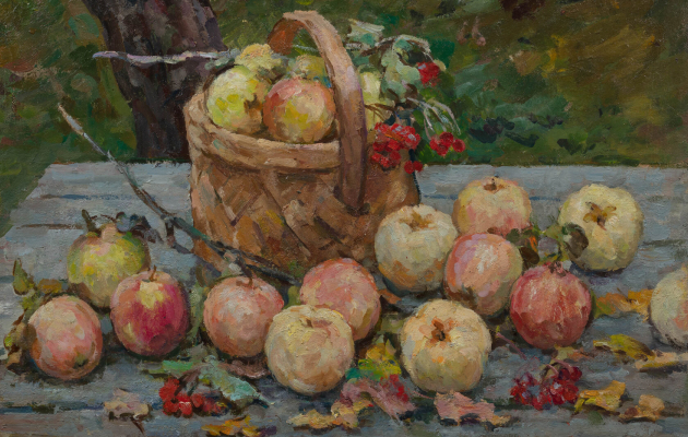 Яблоки с моего сада, 2010 г. 