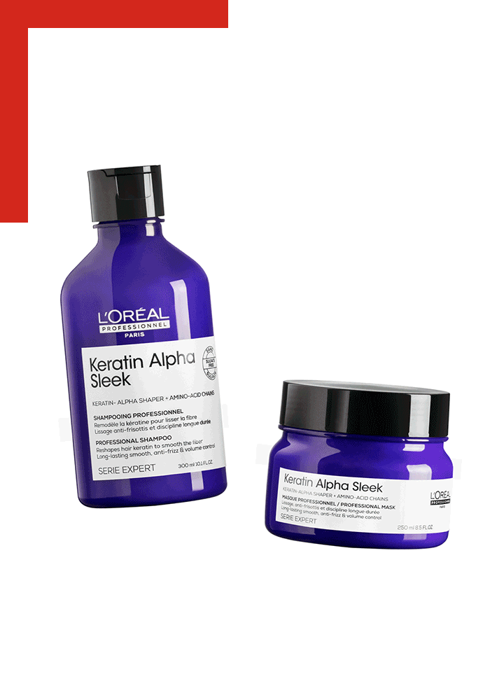Система домашнего ухода Keratin Alpha Sleek от L’Oreal Professionnel Paris