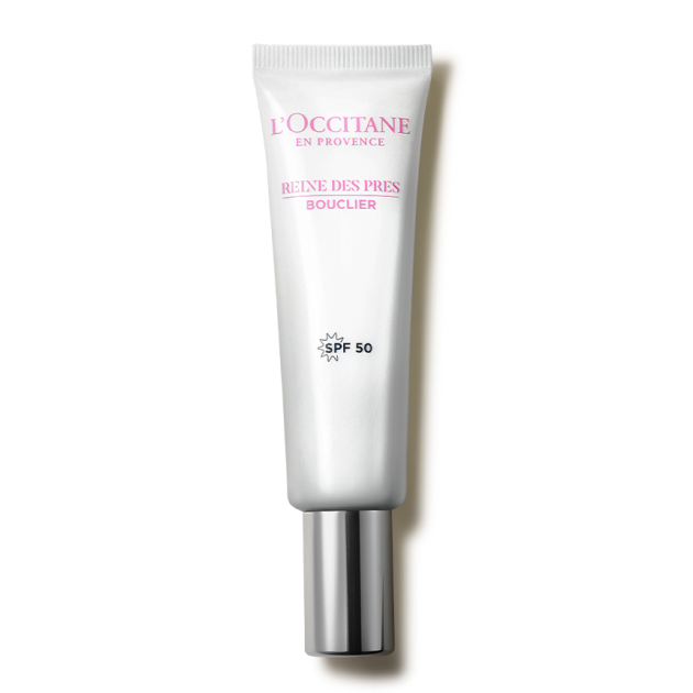 Французский бренд L’Occitane расширил линейку «Белая Королева» новинкой — защитным флюидом для лица SPF 50