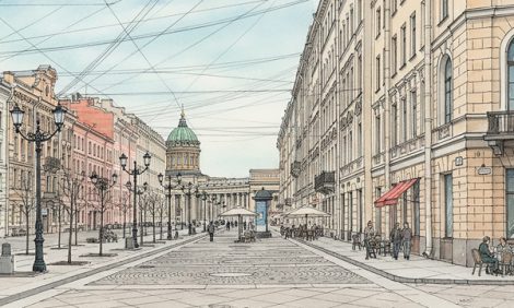 Мой Петербург: писатель Ирина Оганова признается в&nbsp;любви городу на&nbsp;Неве