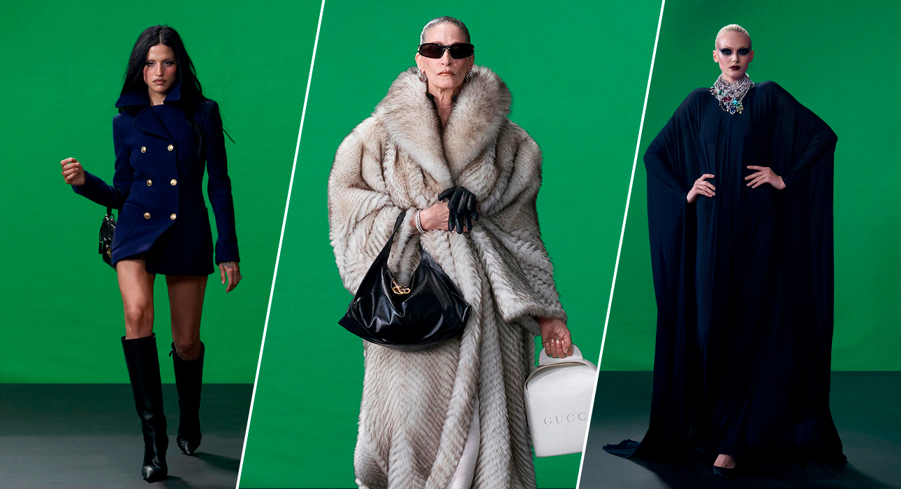 Gucci Core: круизный показ Демны Гвасалия на Таймс-сквер в Нью-Йорке